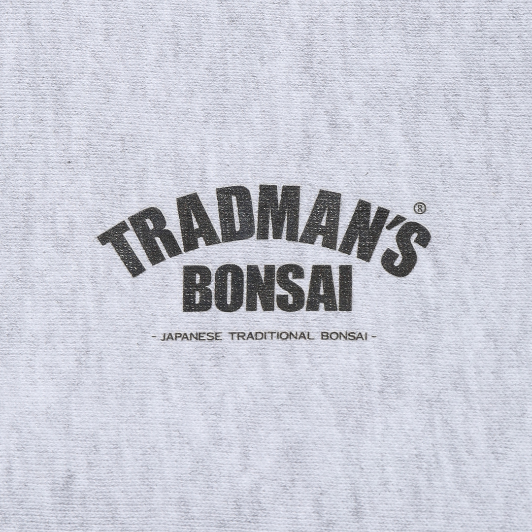 TRAD KAMON HOODIE -GRAY-｜TRADMAN'S BONSAI ONLINE STORE
